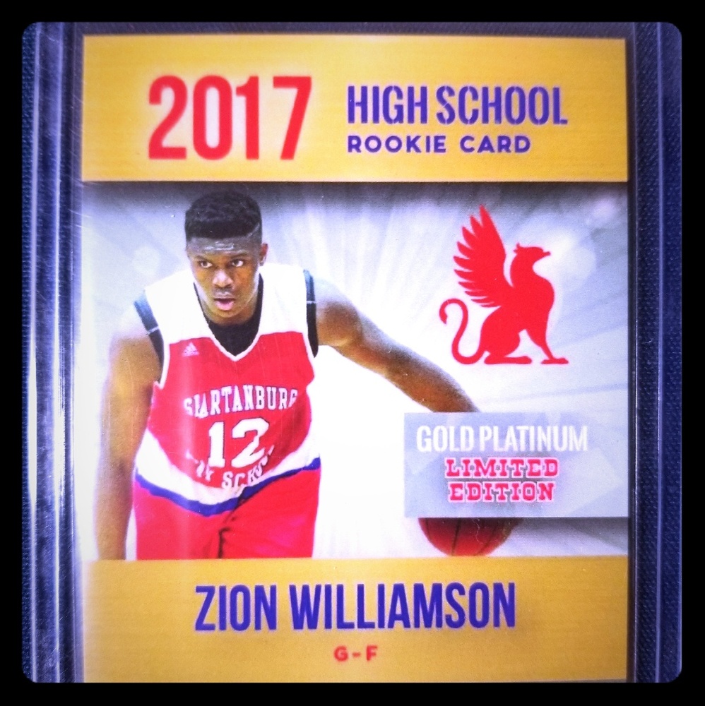 Zion Williamson High School Rookie Card
